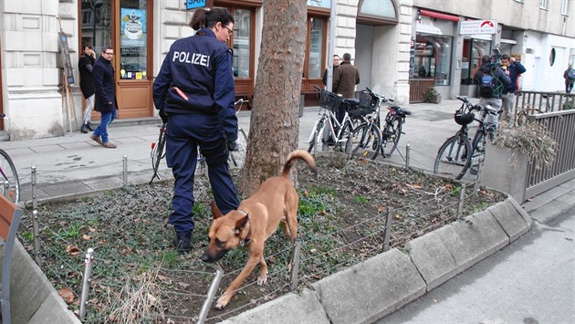 Policie ohledává místo inu, kde byla napadena tílenná rodina.