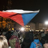 Stovky lid demonstrovaly v Olomouci.