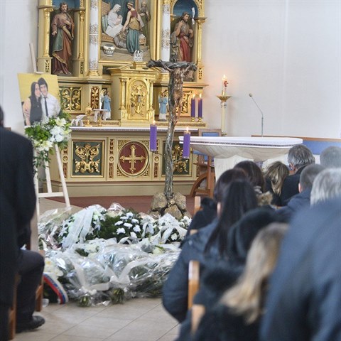 Pohřeb Martiny Kušnírové