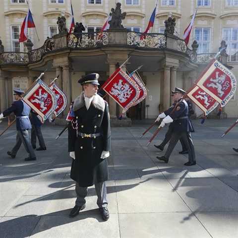 Pprana na inauguraci Miloe Zemana.