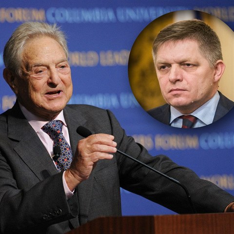Kdo je George Soros, kterm se na tiskov konferenci ohnl premir Fico?