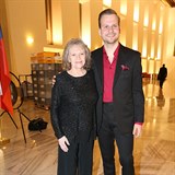 Na benefičním koncertě pro Kapku naděje se Martin setkal i s Evou Pilarovou.