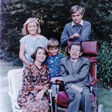 Stephen Hawking byl vděčný za svou rodinu, která vždy stála za ním.