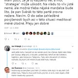 Hebejk s Veselovskm se do sebe pustili na Twitteru.