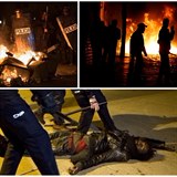 Migranti vyvolali v ulicch Madridu nepokoje, policie pr zavinila smrt jednoho...