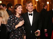 Ji�í Machá�ek a jeho man�elka Kristýna doslova zá�ili. Bylo vid�t, �e se p�i�li...