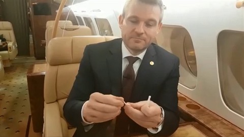 Slovenský pedseda vlády Peter Pellegrini vysvtluje, jak to bylo s podezelým...