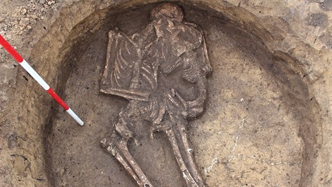 Archeologové nali u Vykova unikátní nález.