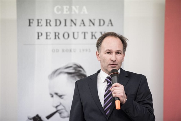 Playwright and editor-in-chief of the program Reportéri ČT Marek Wollner.