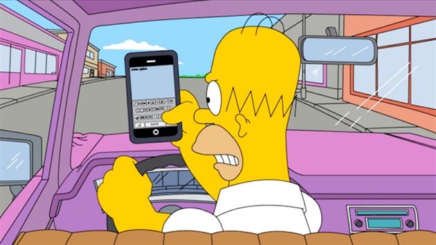 Troll předložil policistům řidičský průkaz Homera Simpsona