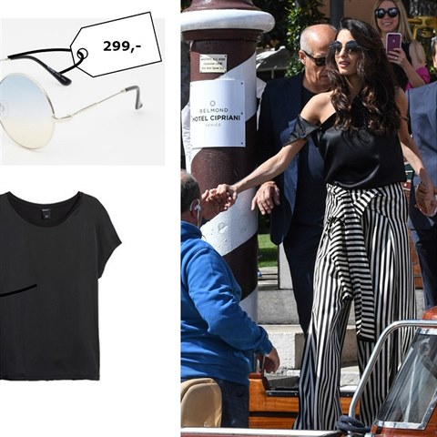 Outfit podle Amal Clooney vyjde jen na 1378 korun.