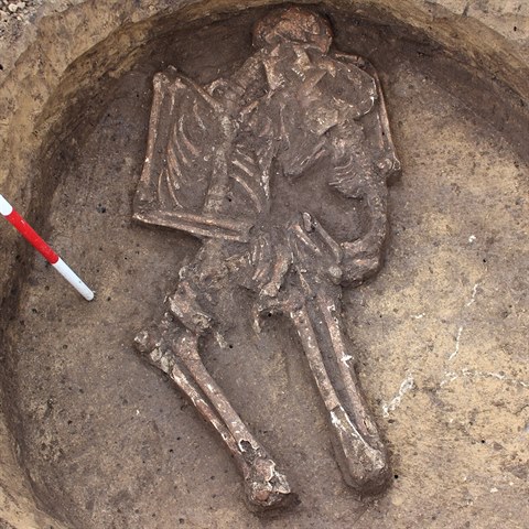 Archeologové našli u Vyškova unikátní nález.