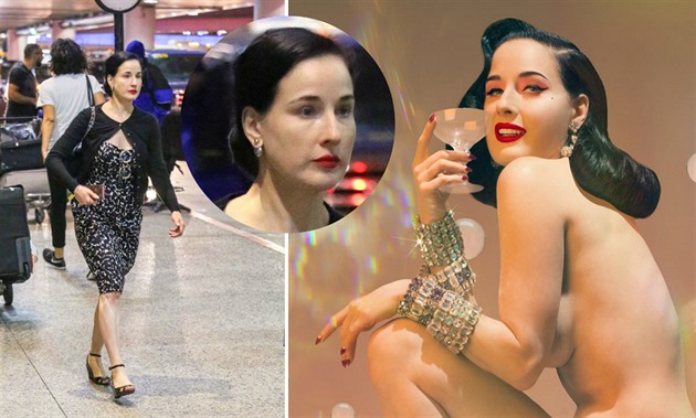 Dita von Teese nevypadá vdy  jako sexuální symbol.