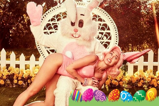 Miley Cyrus dostala o Velikonocích naplácáno