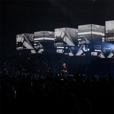 Koncert Metallicy v pra�sk� O2 ar�n�.