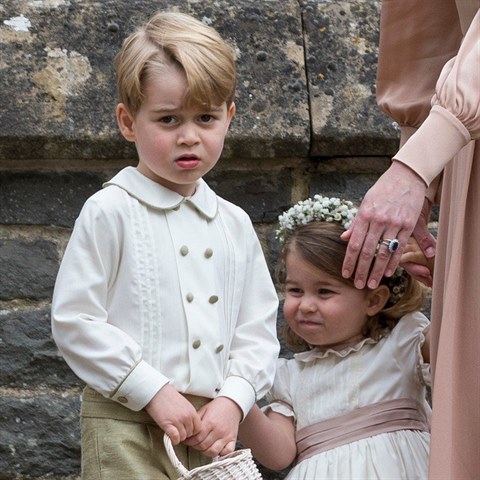 Dti Kate Middleton a prince WIlliama - George a Charlotte.