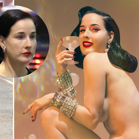 Dita von Teese nevypad vdy  jako sexuln symbol.