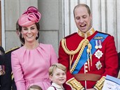 Dokonale krásní rodie, krásné dti. Britská královská rodina.