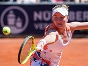 Tenistka Barbora Krejíková s Kateinou Siniakovou postoupila na turnaji v...