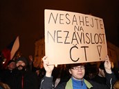 Proti Miloi Zemanovi lidé u mnohokrát demonstrovali.