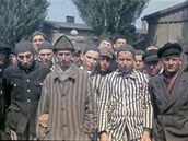 Pohled na vzn z Dachau na kolorovaných fotografiích.