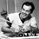 Jack Nicholson ve filmu Přelet nad kukačím hnízdem
