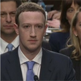 Mark Zuckerberg s jeho nehybnm vrazem se stal terem internetovch vtiplk.