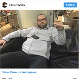 Takhle sekurik Kev zapj svj spch na Instagramu.