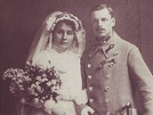 Anna Formanová s manelem Rudolfem, který ve skutenosti nebyl otcem Miloe...