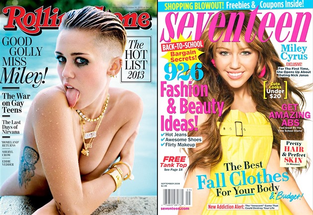 Miley Cyrus se docela zmnila