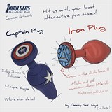 Je libo anální kolík podle Iron Mana nebo podle Kapitána Ameriky?