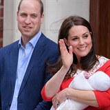 Takhle Kate vypadala jen sedm hodin po porodu.