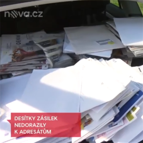Poaka nedoruila stovky dopis.