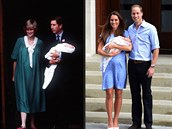 Vidíte tu podobnost? V roce 1982 pi narození prince Williama Diana oblékla...