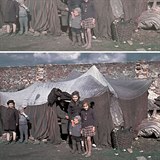 Děti v jednom z ghett, které vznikaly po celé Evropě.