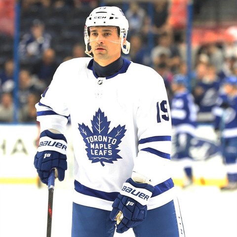 Tom Plekanec v dresu Toronta.