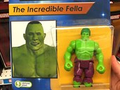 Opravdu vtipná napodobenina Hulka.