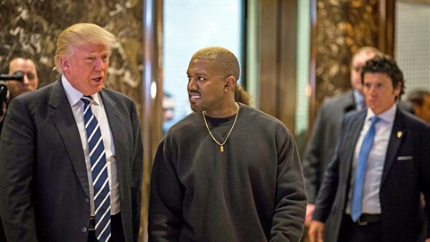 Kanye West je velkým fanouškem Donalda Trumpa.