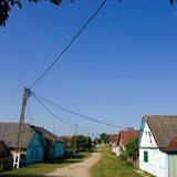 Česká vesnice v rumunském Banátu.