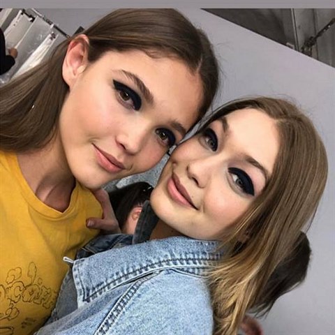 Jana Tvrdkov se fot s Gigi Hadid!