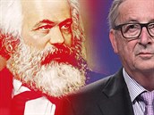 Čte si snad nejmocnější muž Evropské unie Jean-Claude Juncker před spaním Marxův Komunistický manifest?