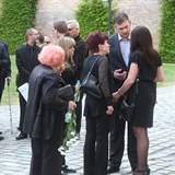 Pohřeb Pavla Pergla se uskutečnil ve čtvrtek odpoledne na pražském Břevnově.
