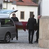 Pohřeb se uskutečnil na pražském Břevnově.
