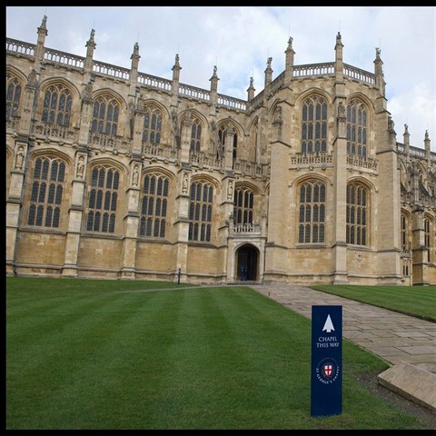 Princ Harry s Meghan Markle budou oddni v kapli sv. Ji na hrad Windsor.