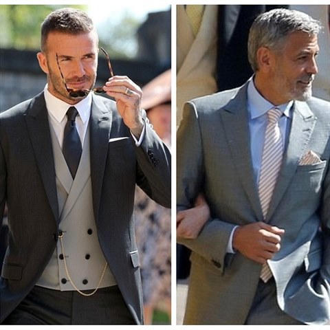 Beckham, Clooney nebo James Blunt. Kter celebrity na svatb Harryho s Megan...