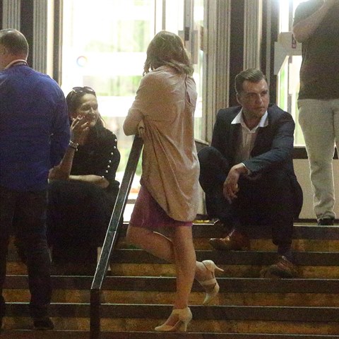 Gregorov� nemohla z Kopt�ka spustit o�i.
