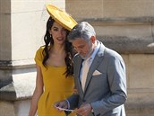 George Clooney a jeho okouzlující ena, která upoutala stylovými aty.