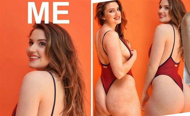 Influencerka Louise Aubery pedvádí na Instagramu nejen svj zadek