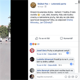 Na facebookové stránce Letenská parta si lidé stěžují na fenomén Beer Bike.