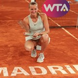 Petra Kvitová vyhrála v květnu velký turnaj v Madridu.